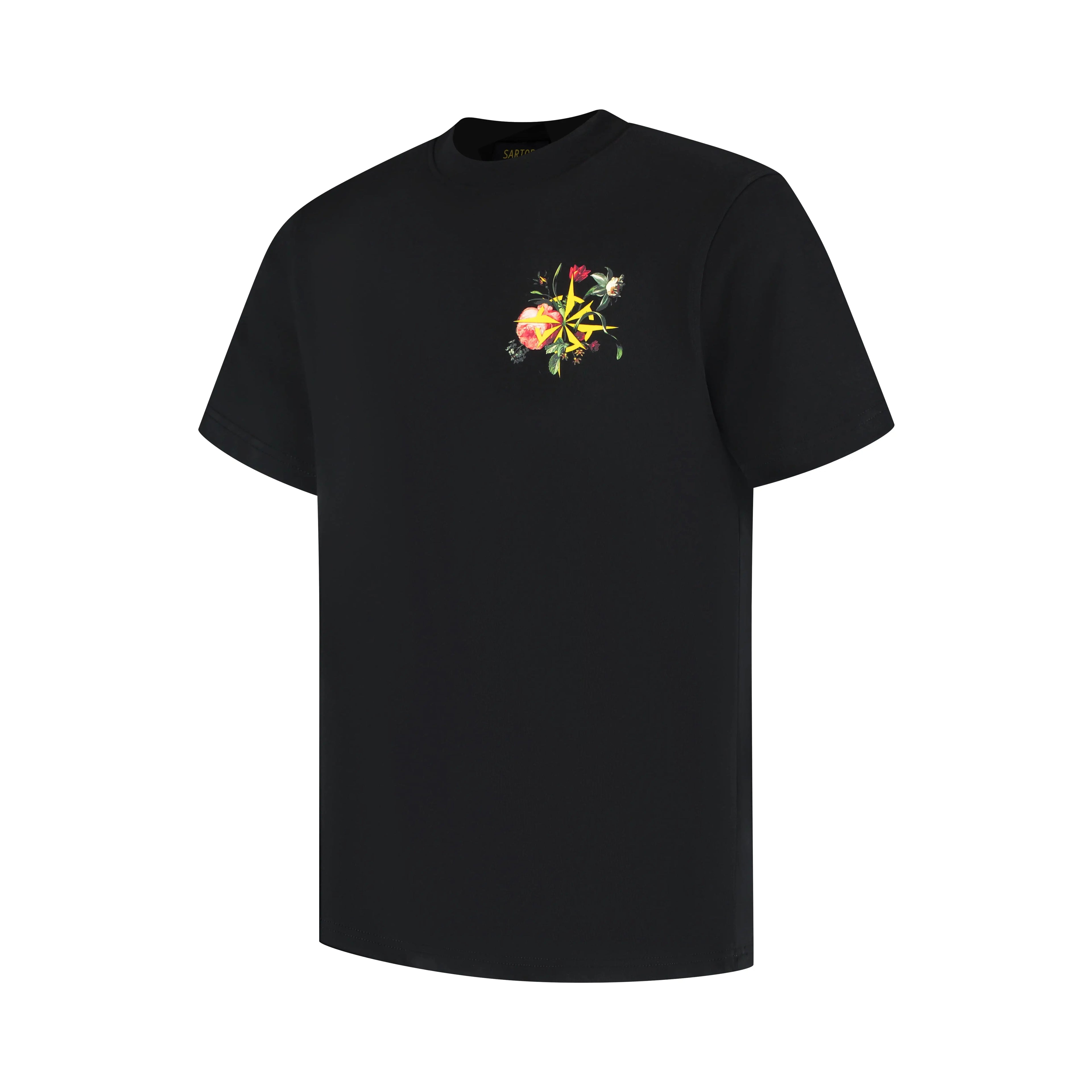 Floral Harmony - Pitch Black